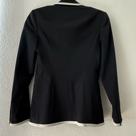 RAG & BONE Uni Contrast Piping Wool Blend Blazer Size 00 - Picture 6 of 16